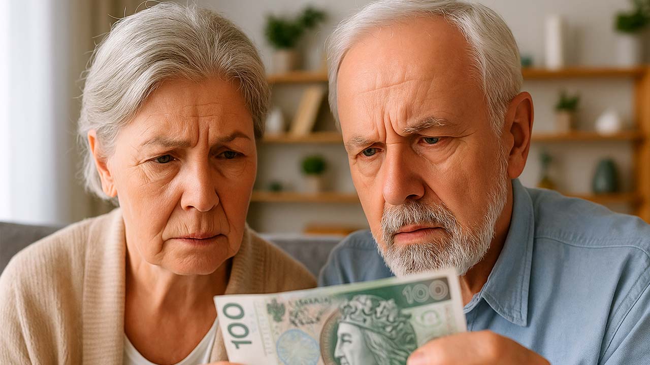 Seniorzy liczą pieniądze
