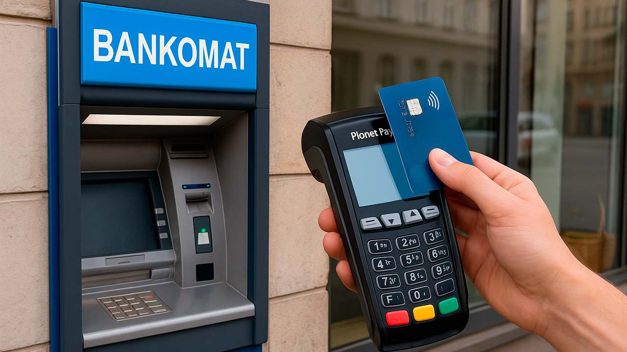 Bankomat i terminal