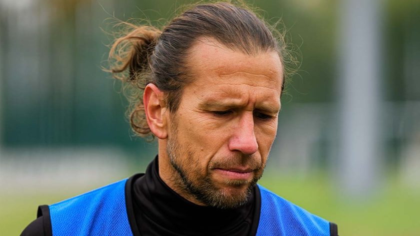 Piłkarski trening w plenerze
