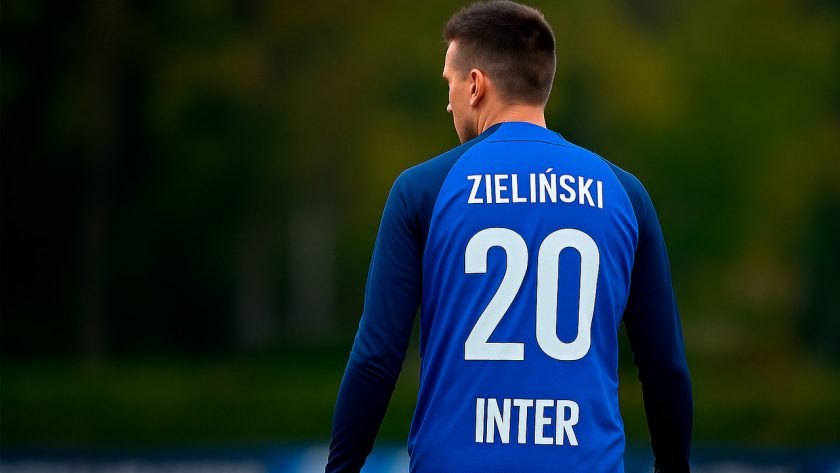 Trening Interu piłka boisko